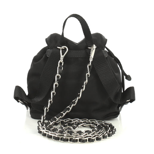 Prada Convertible Chain Backpack 