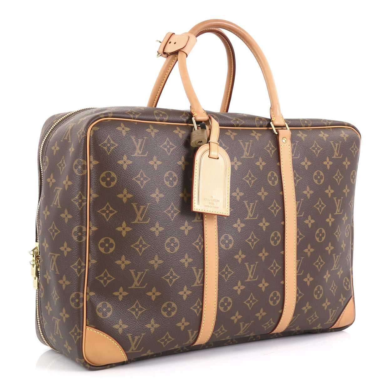 Louis Vuitton Sirius Handbag Monogram Canvas 45 Brown 448224