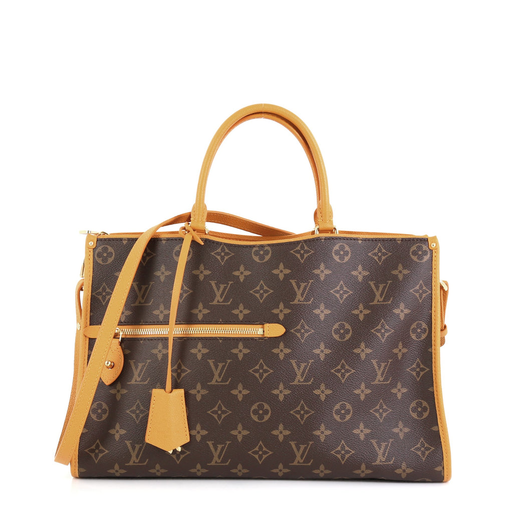 Palermo cloth handbag Louis Vuitton Brown in Cloth - 41180809