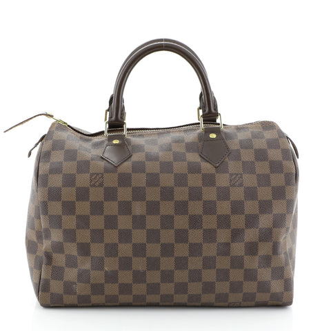 Louis Vuitton Speedy Bandouliere Bag Damier 35 at 1stDibs