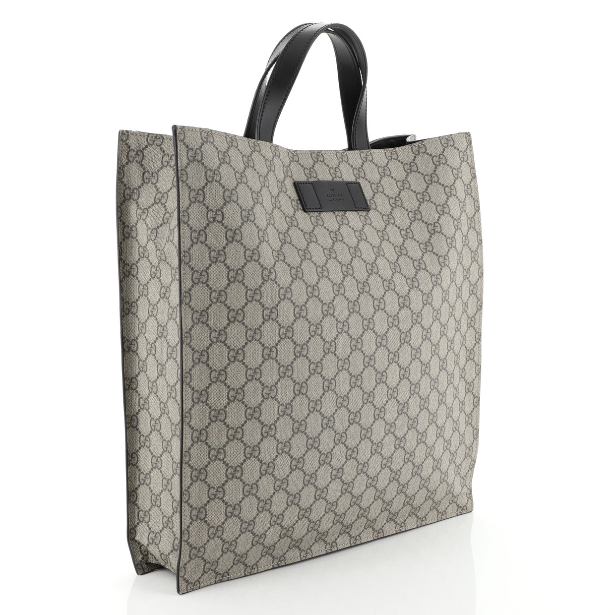 Gucci Convertible Soft Open Tote GG Coated Canvas Tall - Rebag
