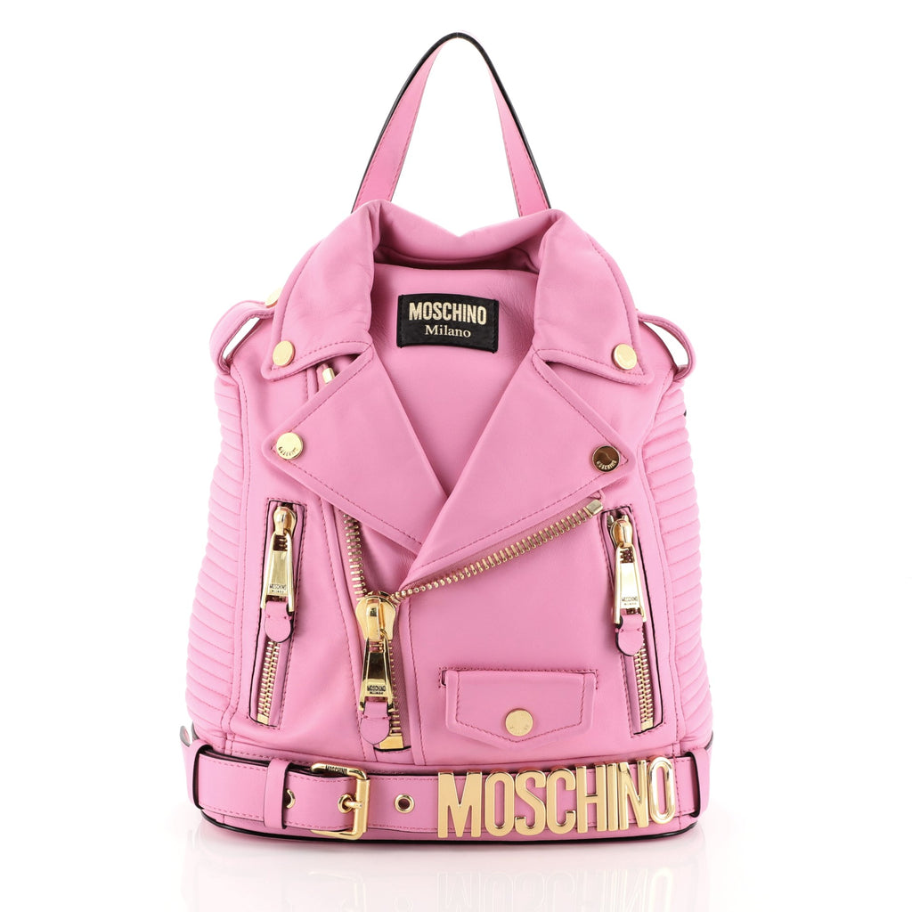 moschino moto bag