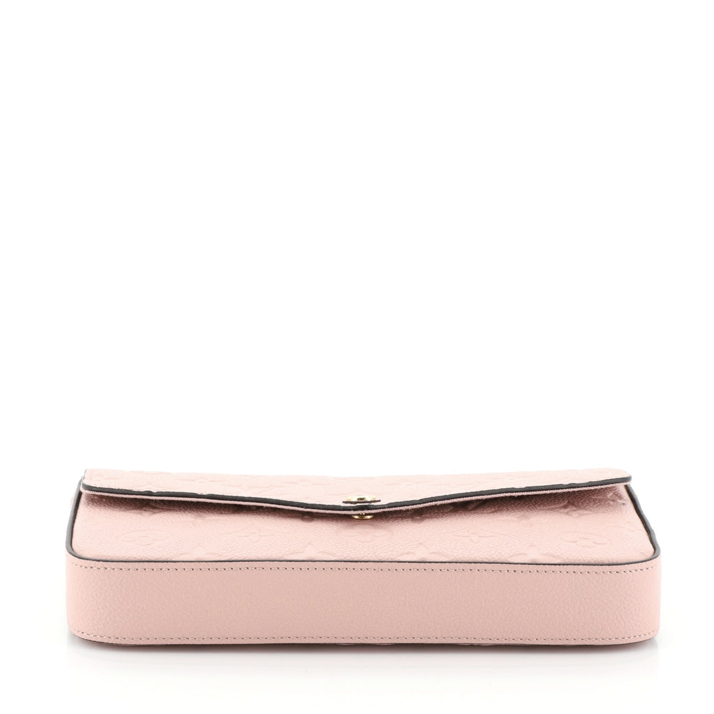 Louis Vuitton Felicie Pochette Monogram Empreinte Leather Pink 4694815 – Rebag