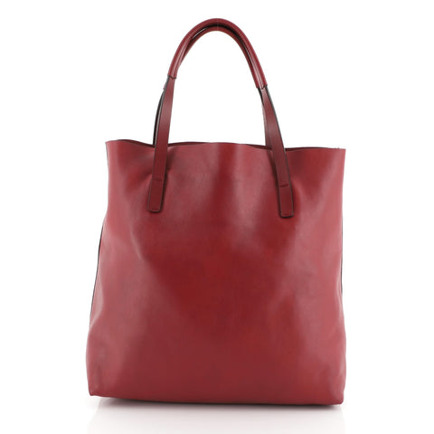 Gucci Park Avenue Tote Leather Medium Red 477942