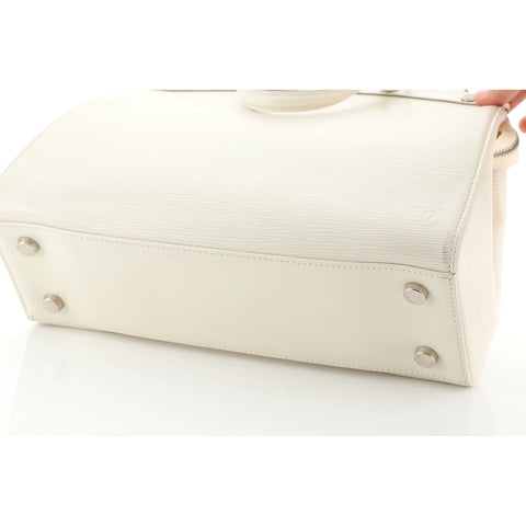 Louis Vuitton Brea Handbag Epi Leather MM White 4857229 – Rebag