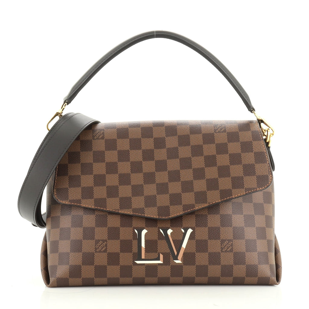 Louis Vuitton Beaubourg Handbag Damier MM Brown 489521 – Rebag