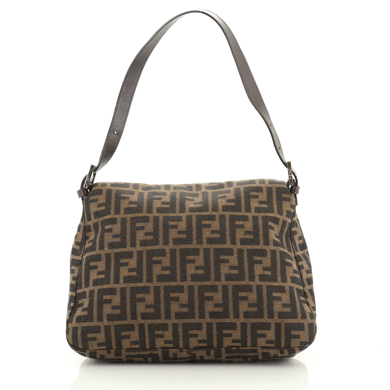 Fendi Mama Forever Bag Zucca Canvas Brown 495691