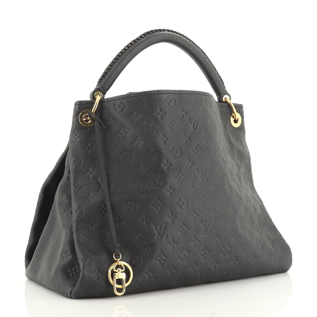 Louis Vuitton Artsy Handbag Monogram Empreinte Leather MM Blue 4966210 – Rebag