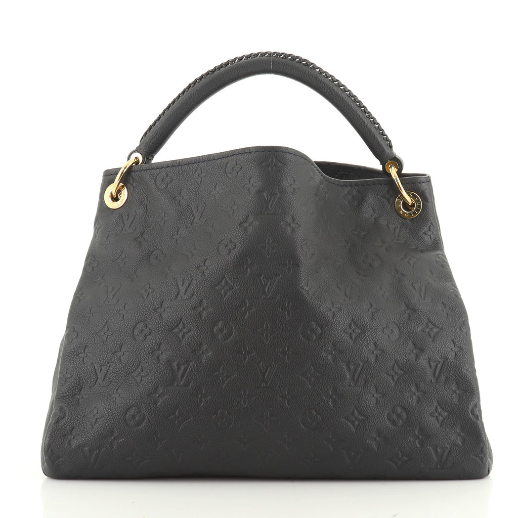 Louis Vuitton Artsy Handbag Monogram Empreinte Leather MM Blue 4966210 – Rebag