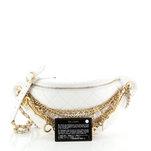 chanel waist bag with chain