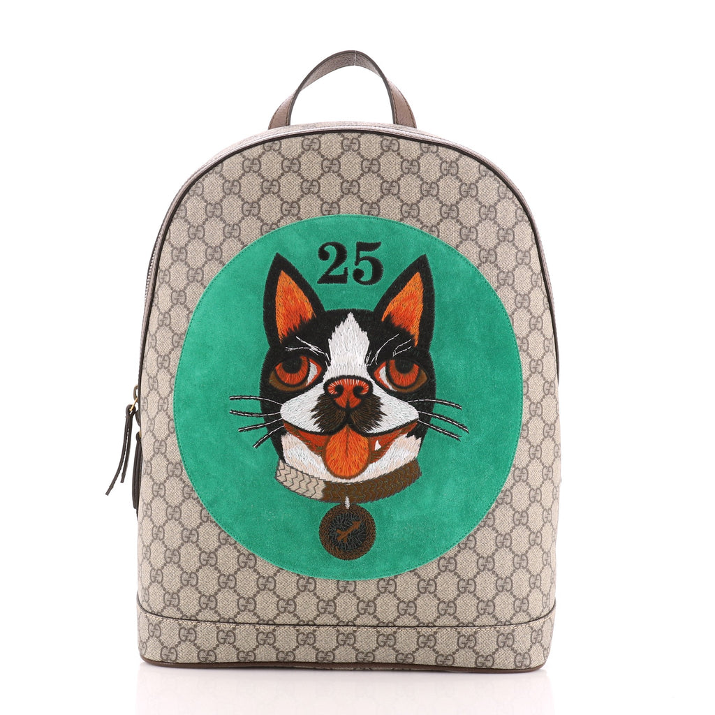 gucci dog backpack