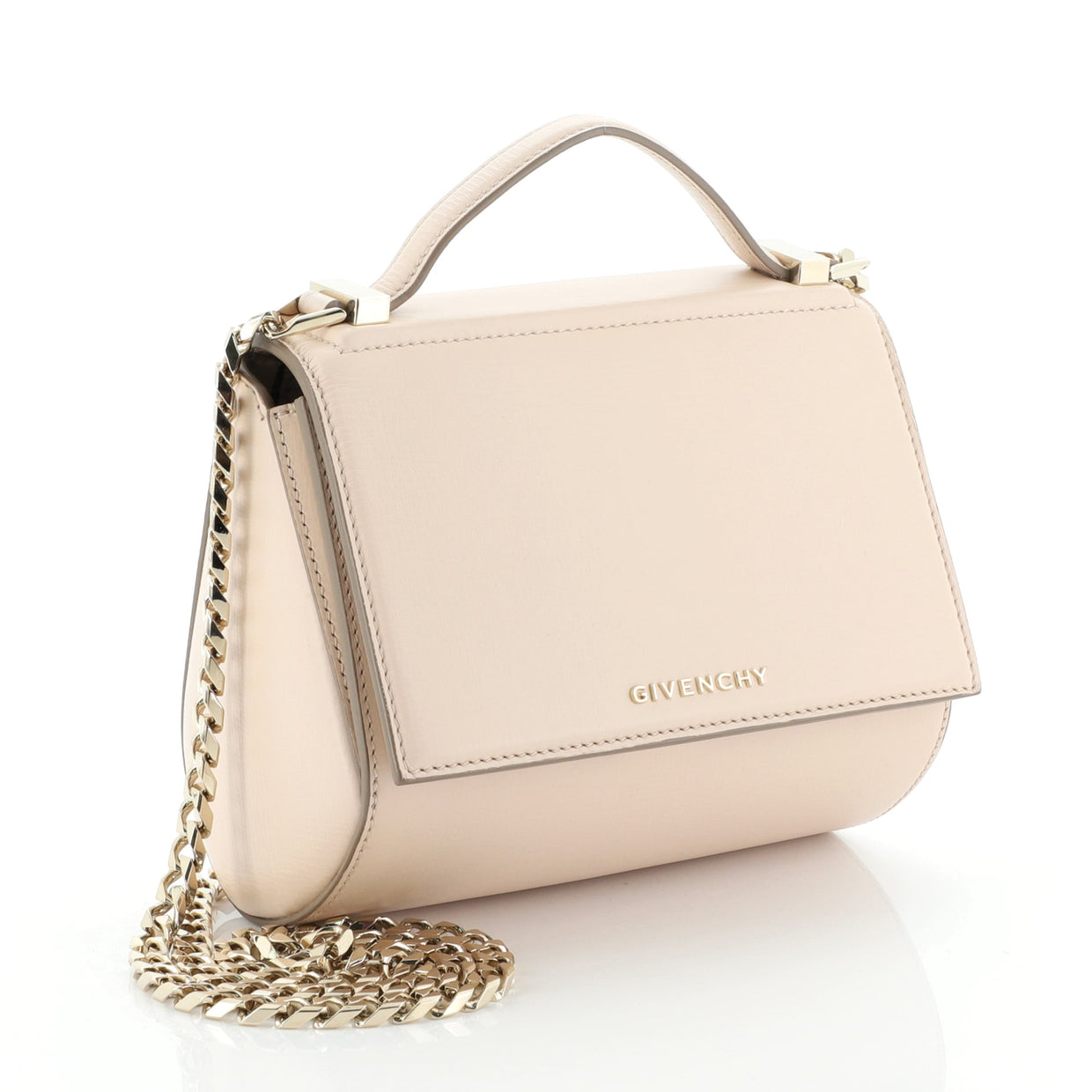 Givenchy Chain Pandora Box Bag Leather Mini - Rebag