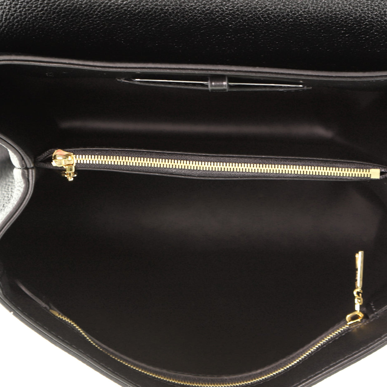 Louis Vuitton Rose des Vents Bag Leather MM Black 539191