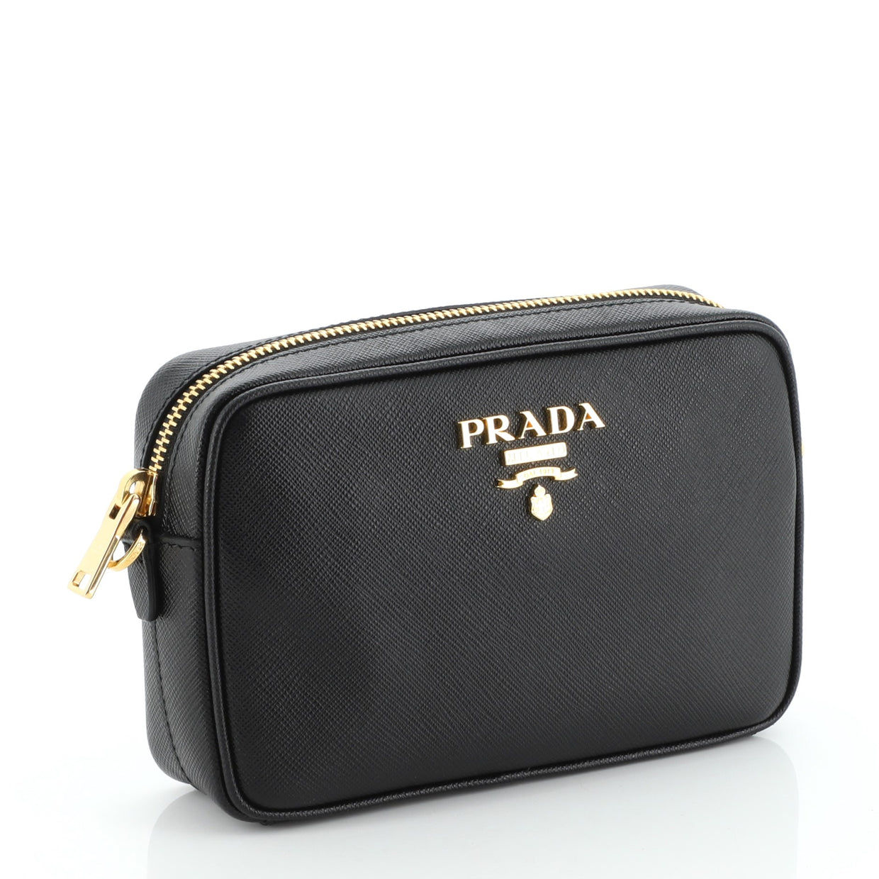 Prada Camera Shoulder Bag Saffiano Leather Small - Rebag