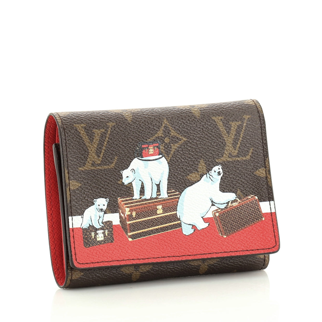 Louis Vuitton Compact Victorine Wallet Limited Edition Vivienne Holiday