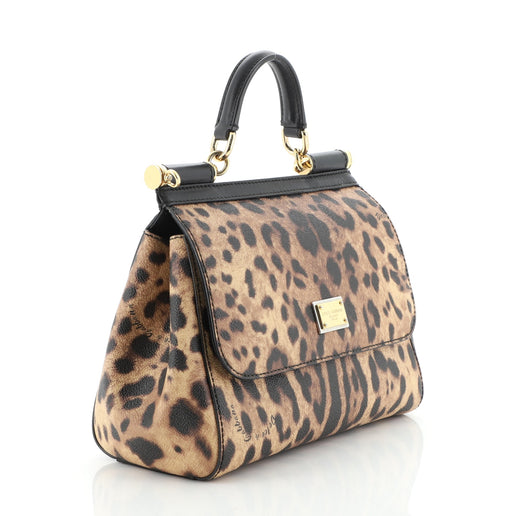 dolce gabbana sicily bag leopard