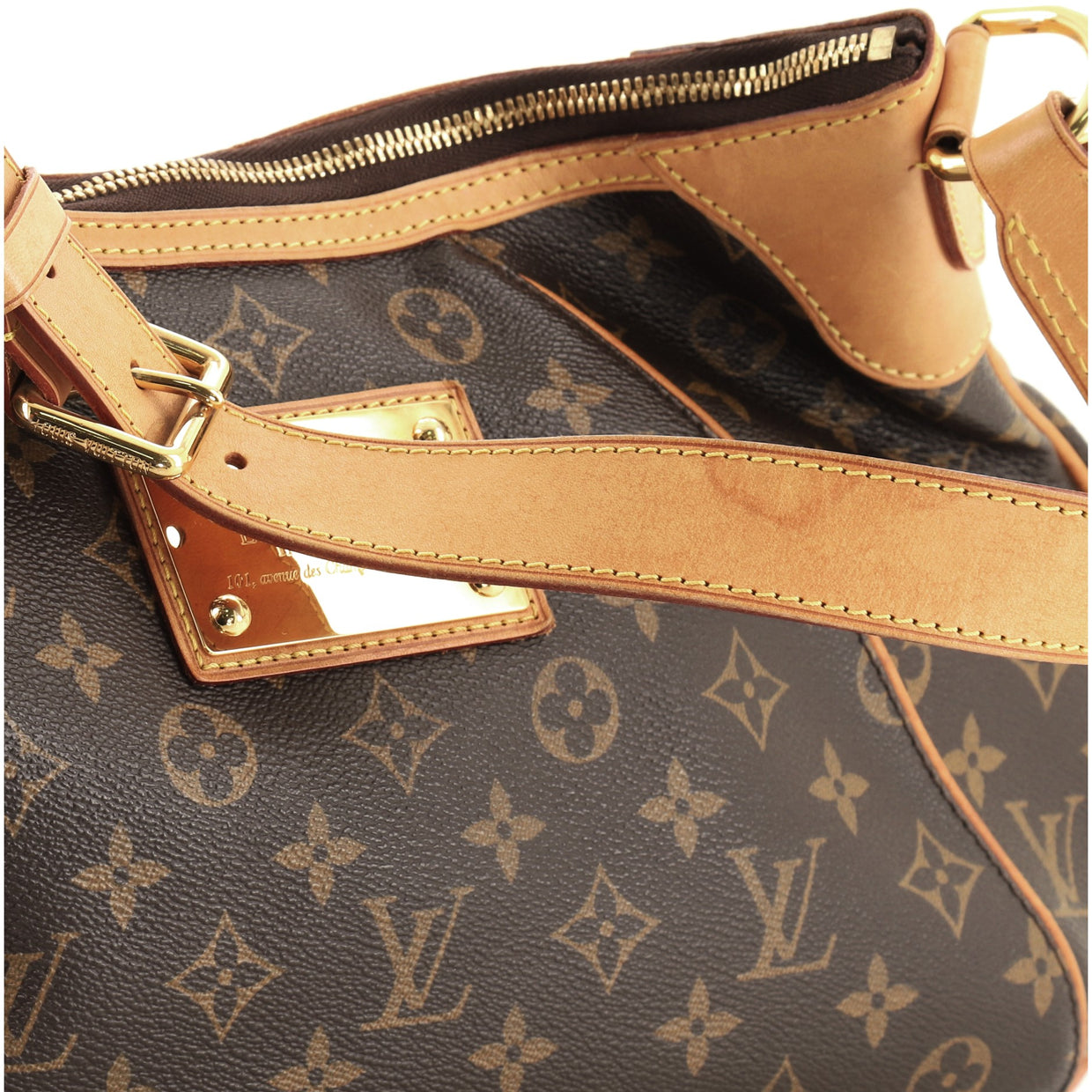 Louis Vuitton Thames Handbag Monogram Canvas GM Brown 5709040