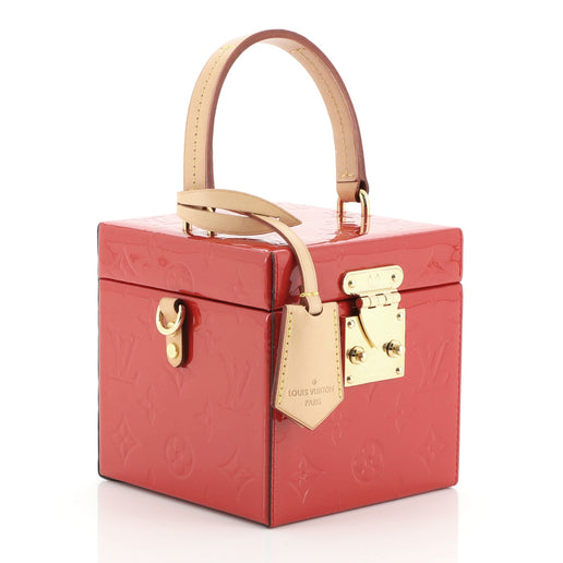 louis vuitton red box bag