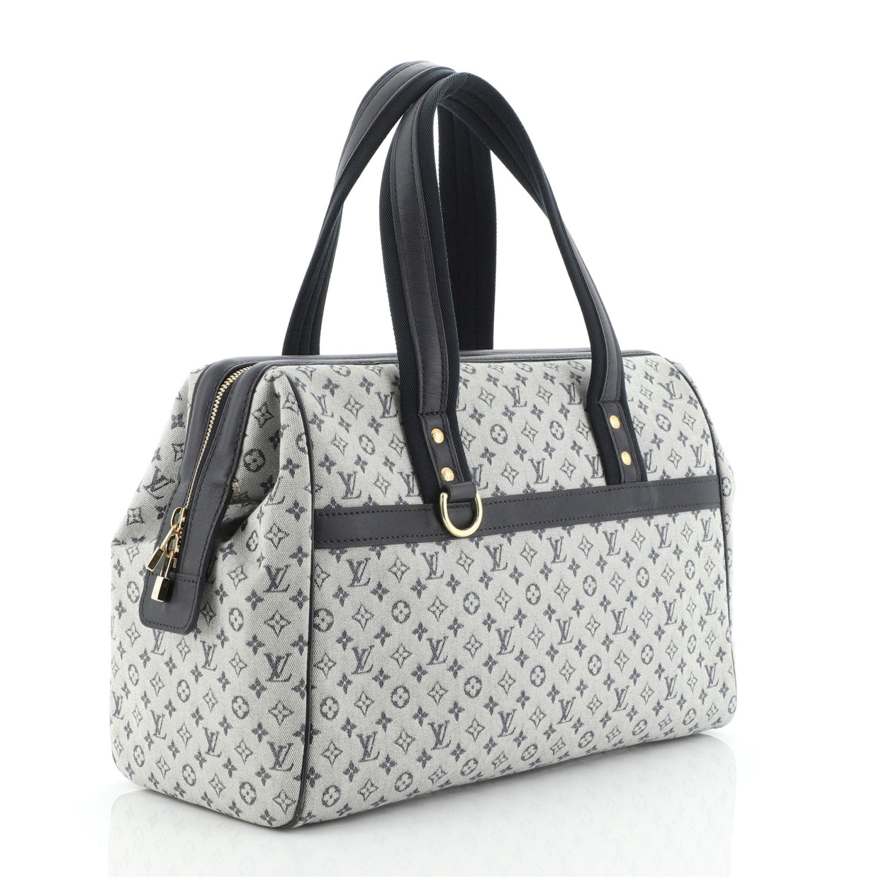 Louis Vuitton Josephine Handbag Mini Lin GM Blue 5804475