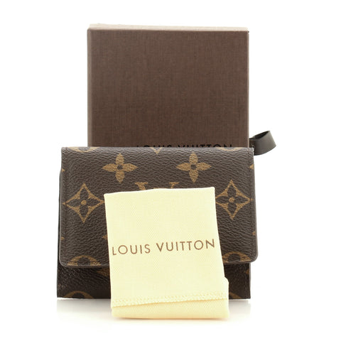 Louis Vuitton Business Card Case Monogram Canvas Brown 590593