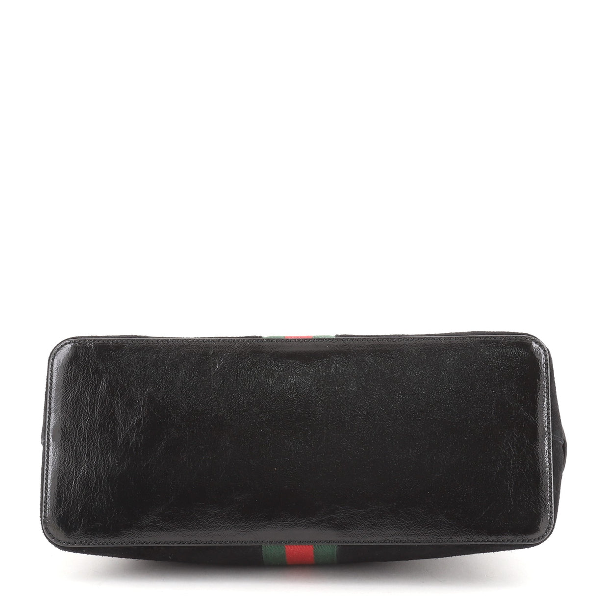 Gucci Ophidia Dome Top Handle Bag Suede Medium Black 5955998