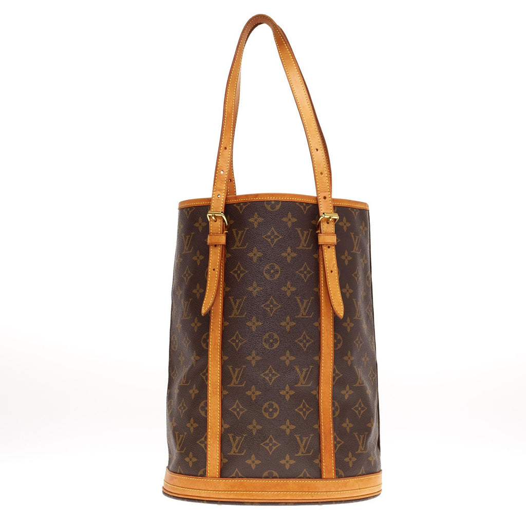 Buy Louis Vuitton Bucket Bag Monogram Canvas GM Brown 59704 – Trendlee