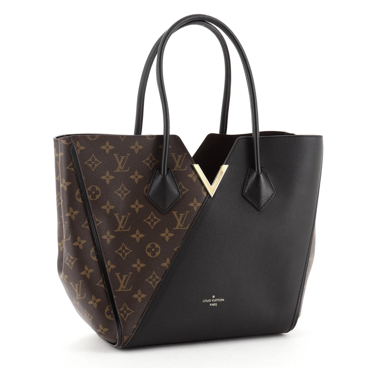 Louis Vuitton Kimono Handbag Monogram Canvas and Leather MM - Rebag