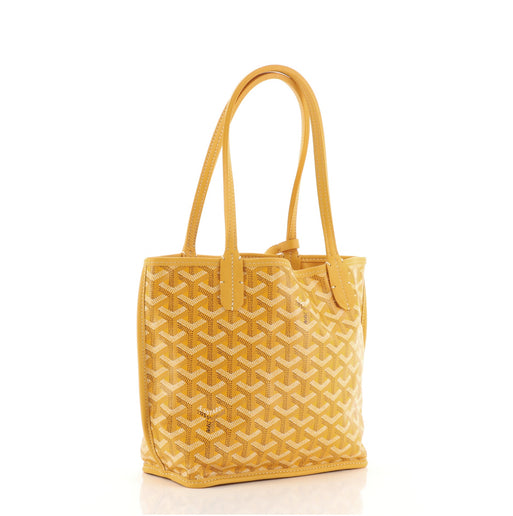 goyard mini tote yellow