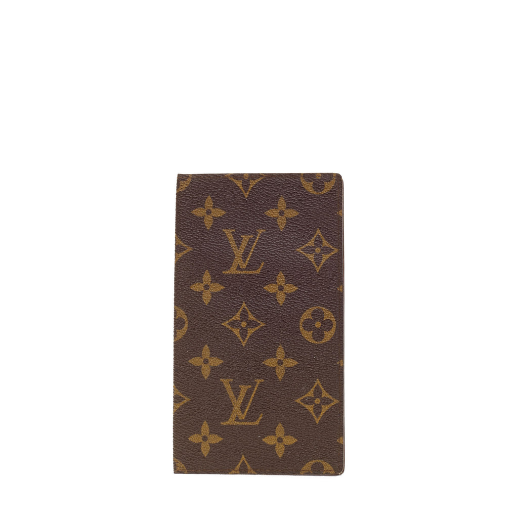 Buy Louis Vuitton Vintage Checkbook Cover Monogram Canvas 63310 – Rebag