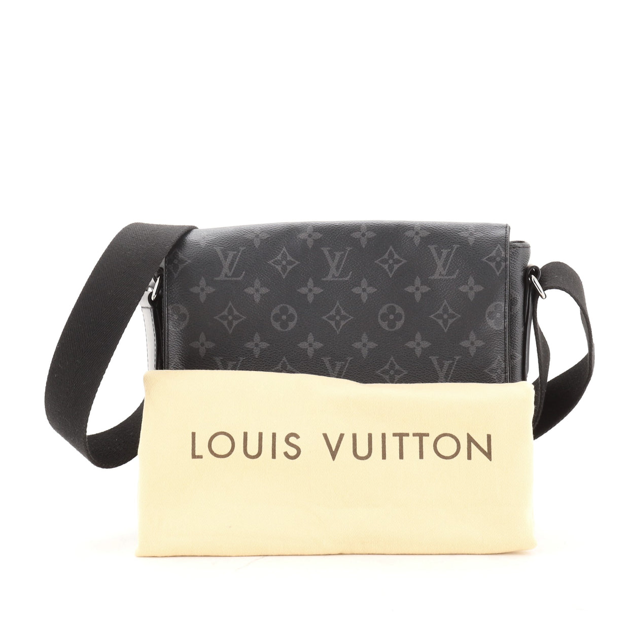 Louis Vuitton Black Monogram Canvas Eclipse District PM QJBJDJHXKF025