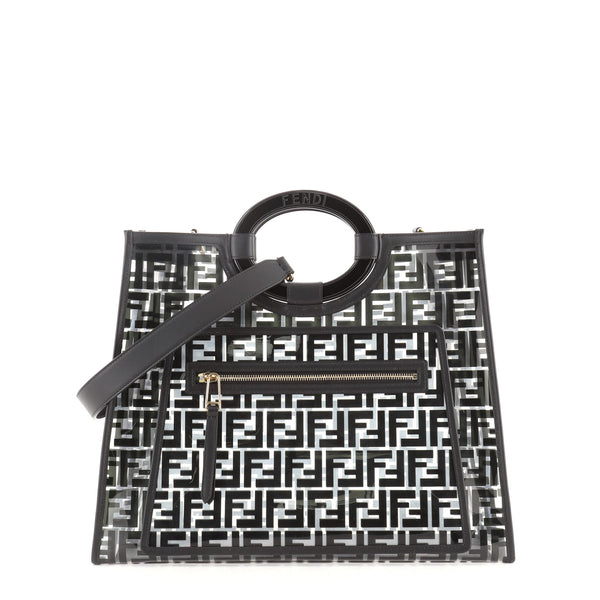 fendi pu shopper