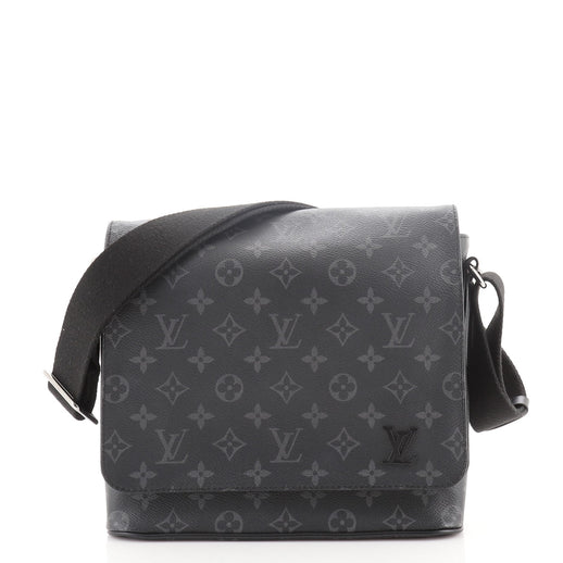 Louis Vuitton District Messenger Bag Monogram Eclipse Canvas PM - Rebag