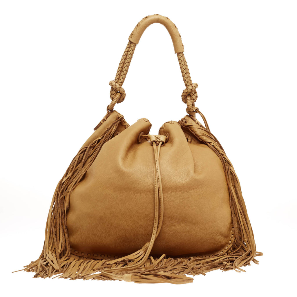 Buy Ralph Lauren Collection Multi Fringe Handbag Grained 68701 – Trendlee