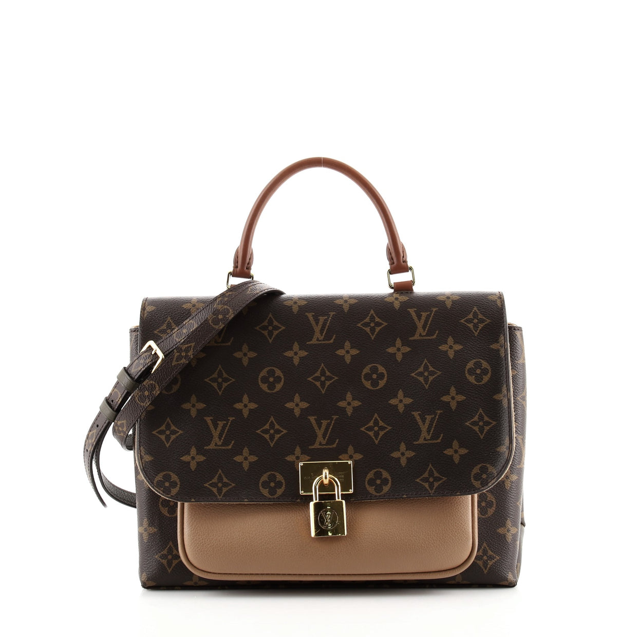 Louis Vuitton Marignan Handbag Monogram Canvas with Leather 7041816 - Rebag