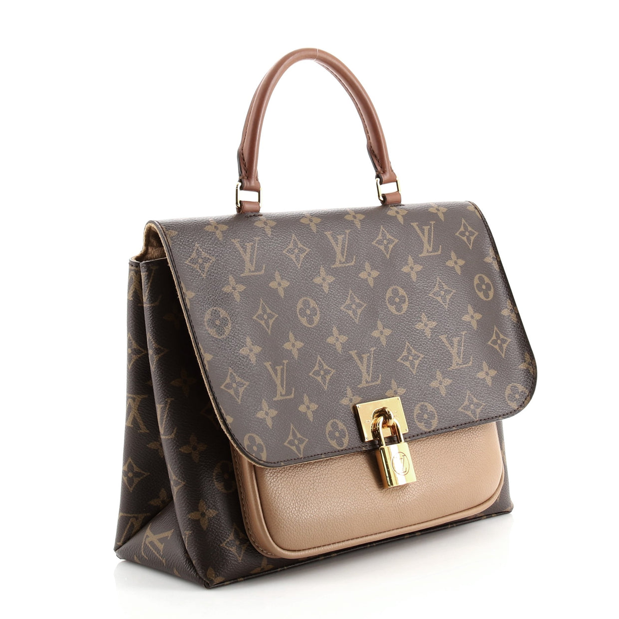 Louis Vuitton Marignan Handbag Monogram Canvas With Leather 7041816 Rebag 