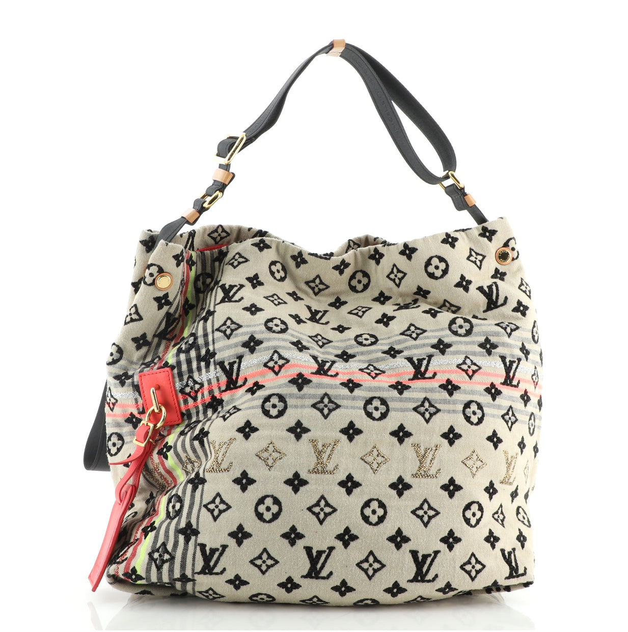 Louis Vuitton Cheche Bohemian Handbag Monogram Jacquard Multicolor 70759125