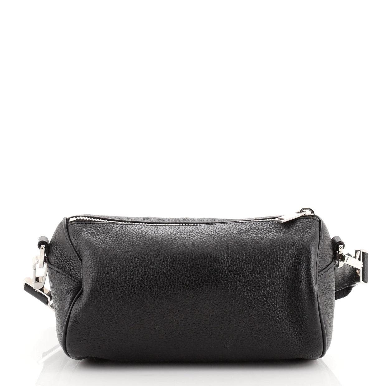 Christian Dior Roller Messenger Bag Leather Black 709541