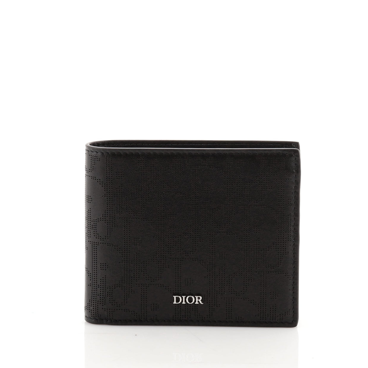 Christian Dior Bifold Wallet Oblique Galaxy Leather 714311 - Rebag
