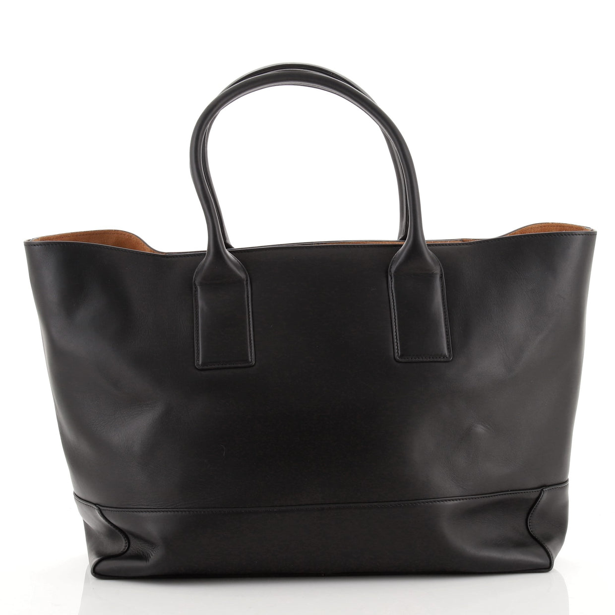 Bottega Veneta Open Tote Leather XL Black 71525109