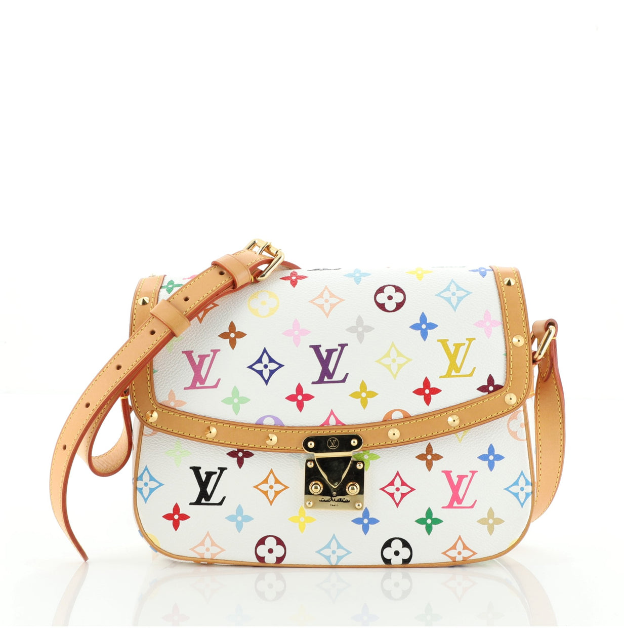Louis Vuitton Sologne Handbag Monogram Multicolor - Rebag
