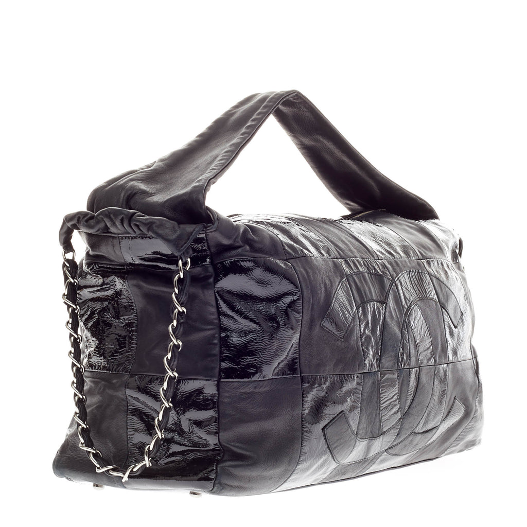 Buy Chanel Brooklyn Handbag Leather Patchwork Convertible Hobo 72401 – Trendlee
