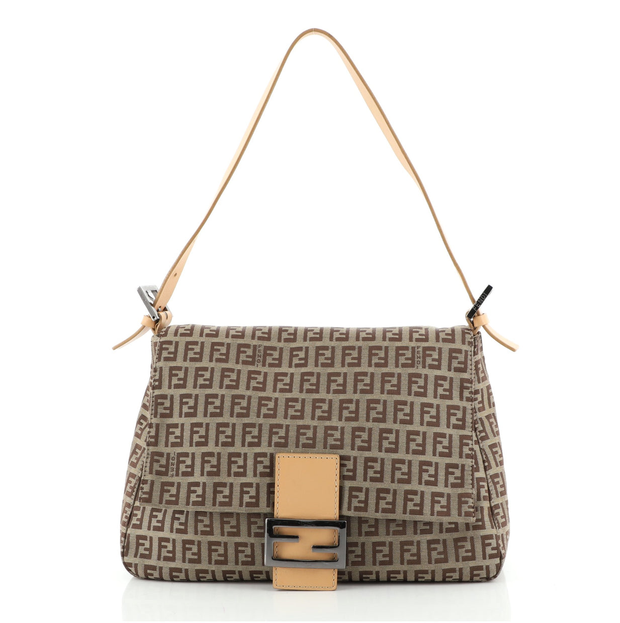 Fendi Mama Forever Bag Zucchino Canvas - Rebag