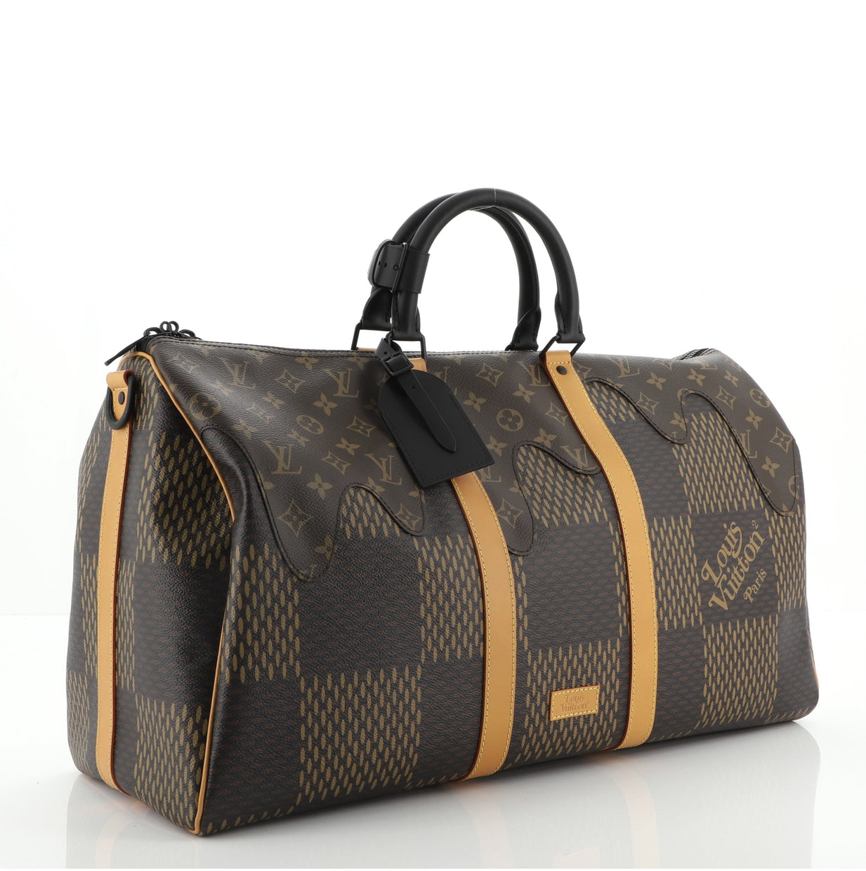 N40360 Louis Vuitton Nigo Virgil Abloh Keepall Bandouliere 50