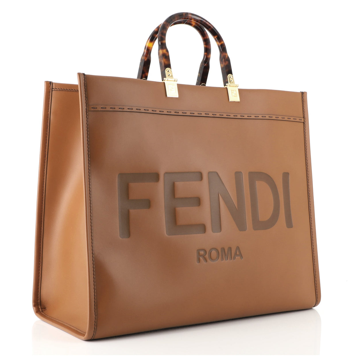 Fendi Sunshine Shopper Tote Leather Large - Rebag
