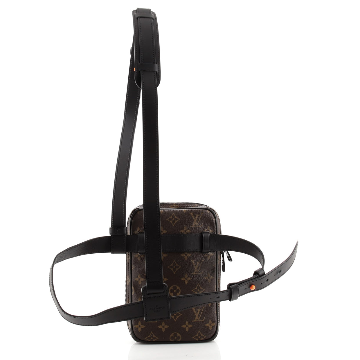 Louis Vuitton Solar Ray Utility Side Bag Monogram Canvas Black 75951379