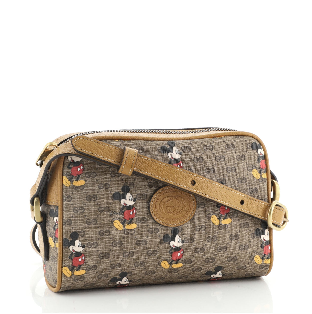 Gucci Disney Mickey Mouse Shoulder Bag Printed Mini GG 76352189