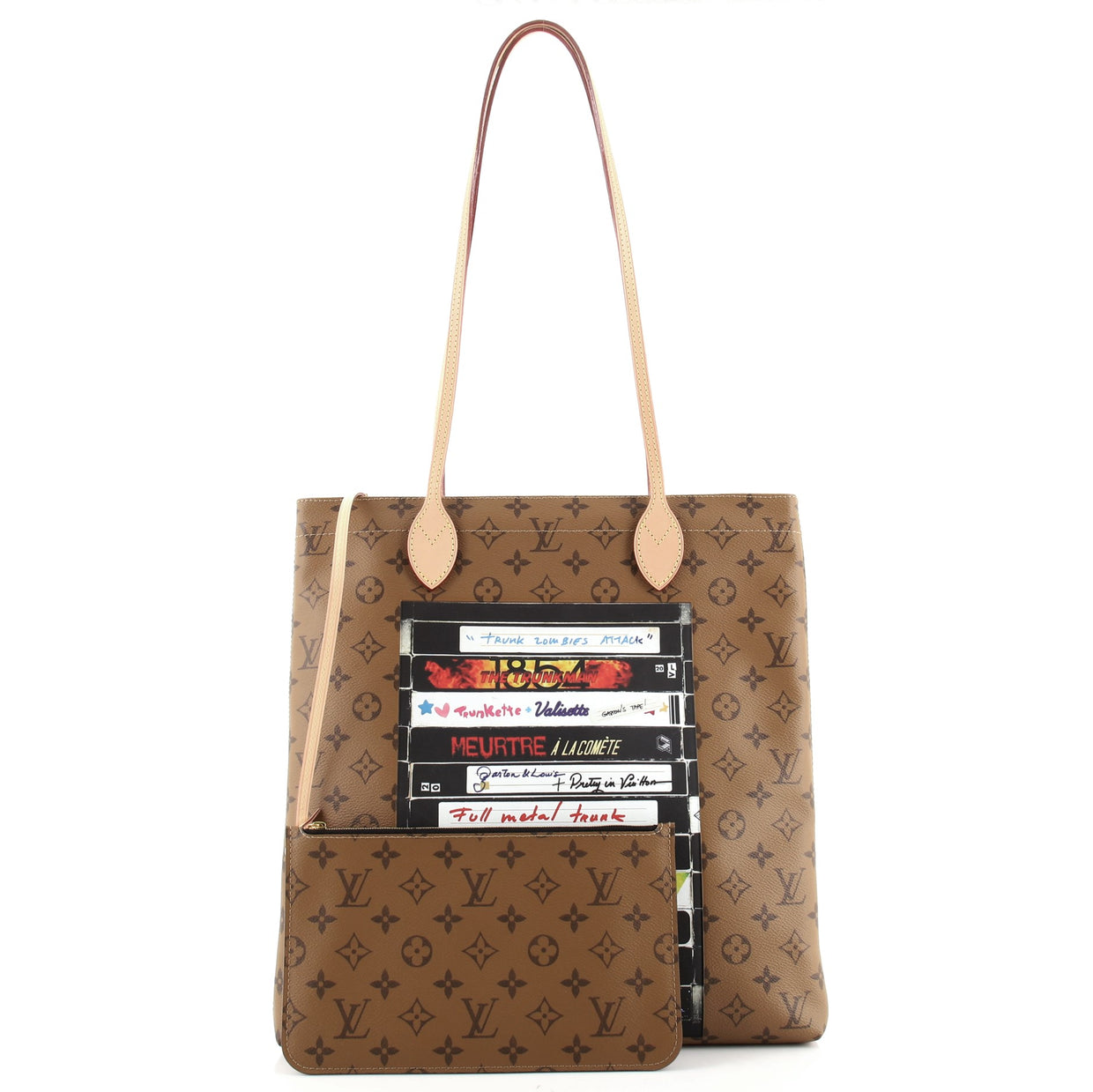 AUTHENTIC New Carry It Bag Shoulder VHS Tote Reverse Monogram by Louis  Vuitton