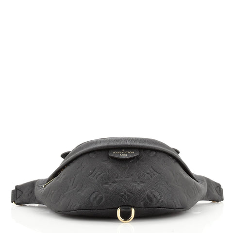 Louis Vuitton Bum Bag Monogram Empreinte Leather Black 768551
