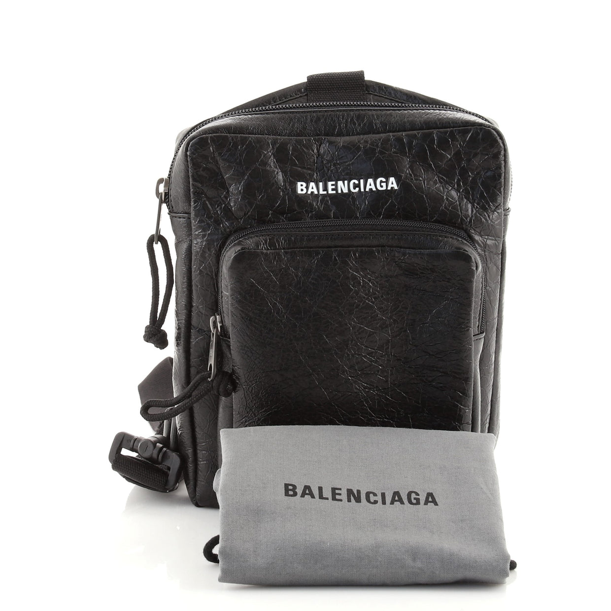 Balenciaga Explorer Sling Shoulder Bag Leather 772266 - Rebag