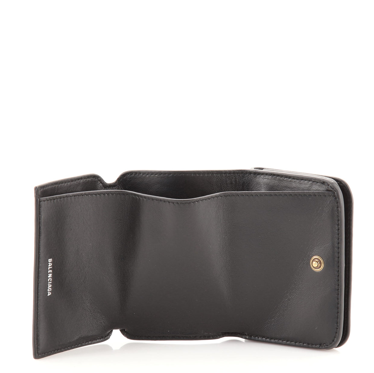Balenciaga Everyday Trifold Wallet Leather Mini 7765635 - Rebag